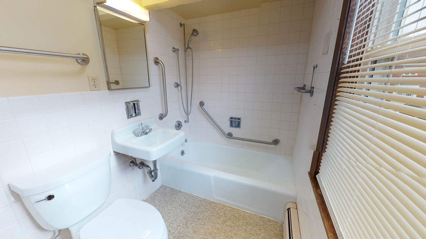 Oxford Place Apartments bathroom vanity